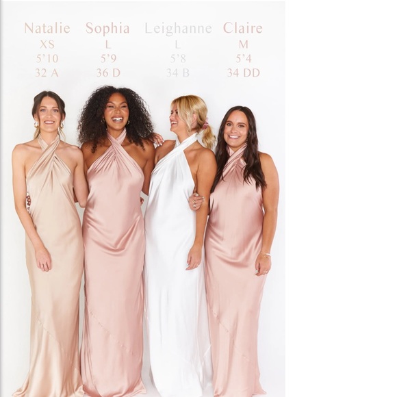 Jasmine Maxi Halter Dress in Green Moss Luxe Satin - Picture 3 of 11